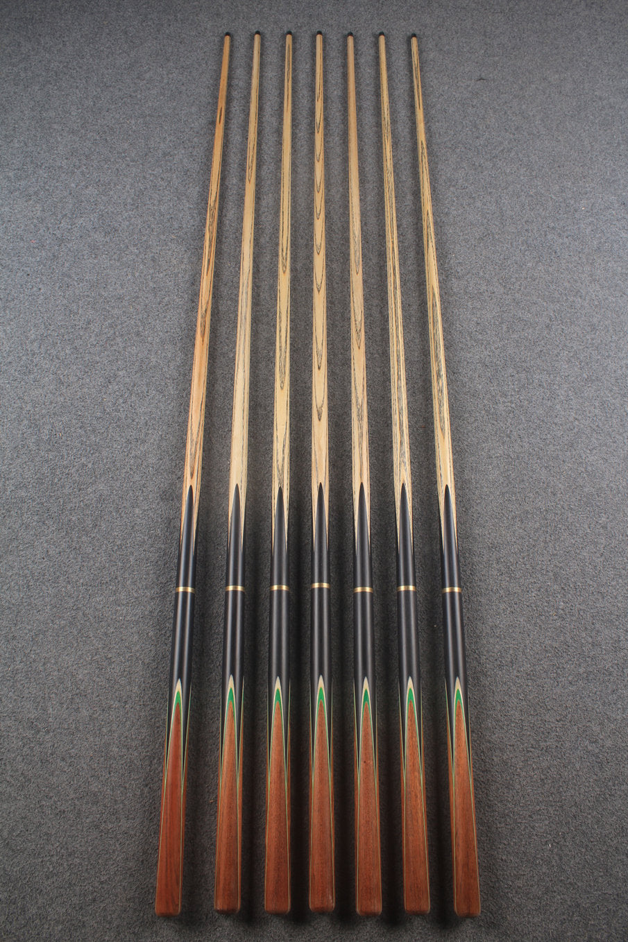 3/4 ash chinese 8 ball pool cue #8566 - #8572 WOODS CUES