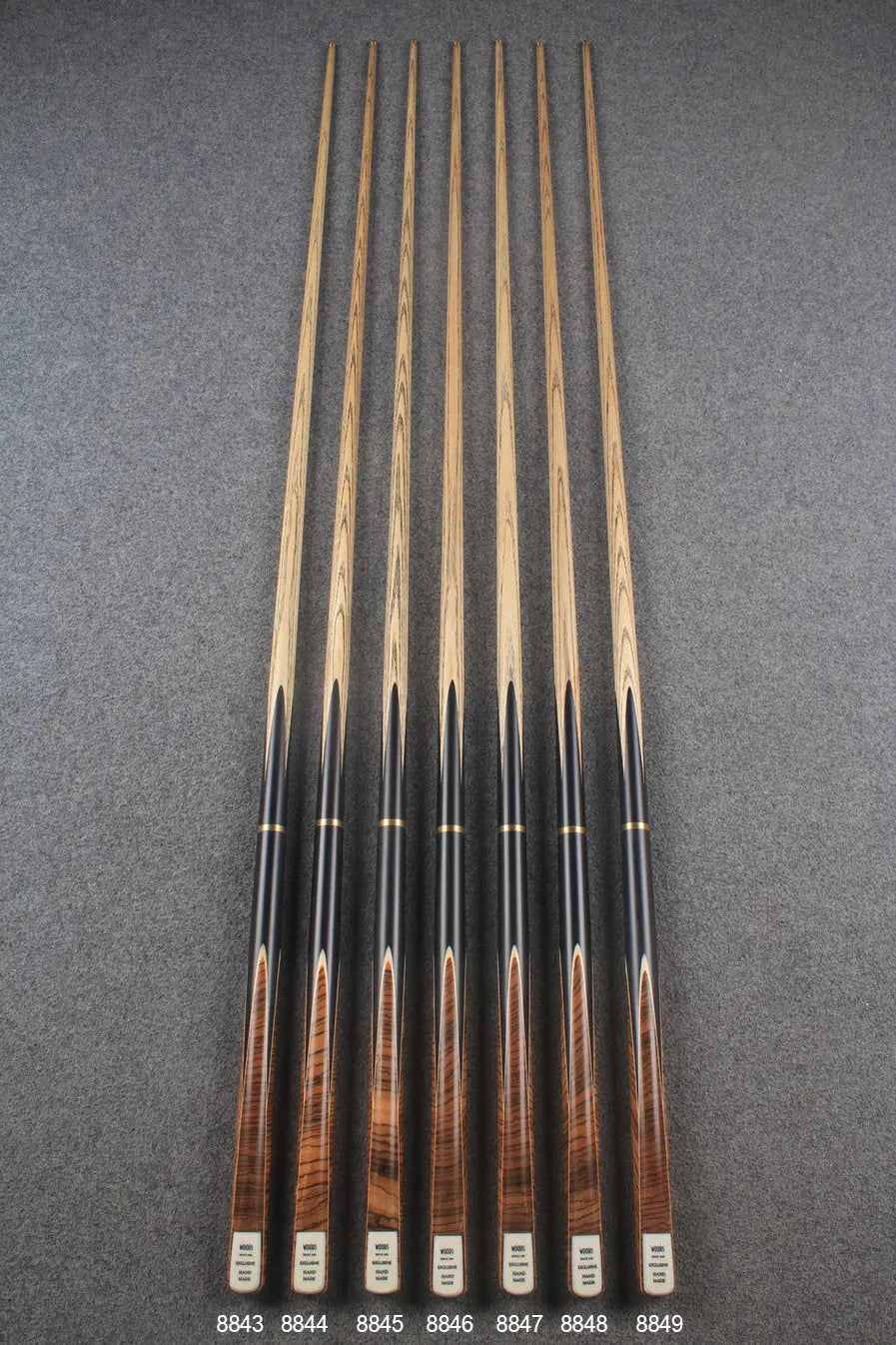 Exclusive 3/4 ash english pool cue #8843- #8849 WOODS CUES
