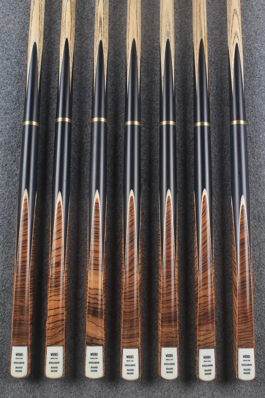 Exclusive 3/4 ash english pool cue #8843- #8849 WOODS CUES