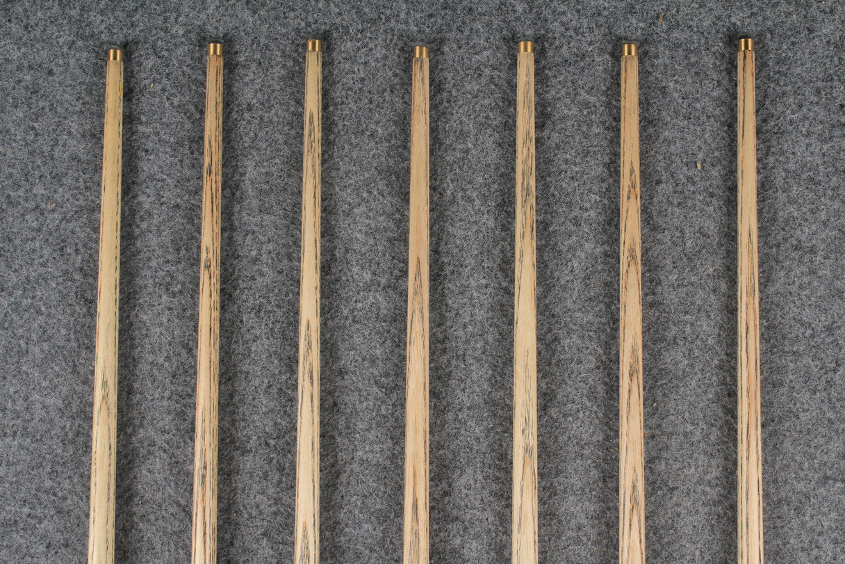 Exclusive 3/4 ash english pool cue #8843- #8849