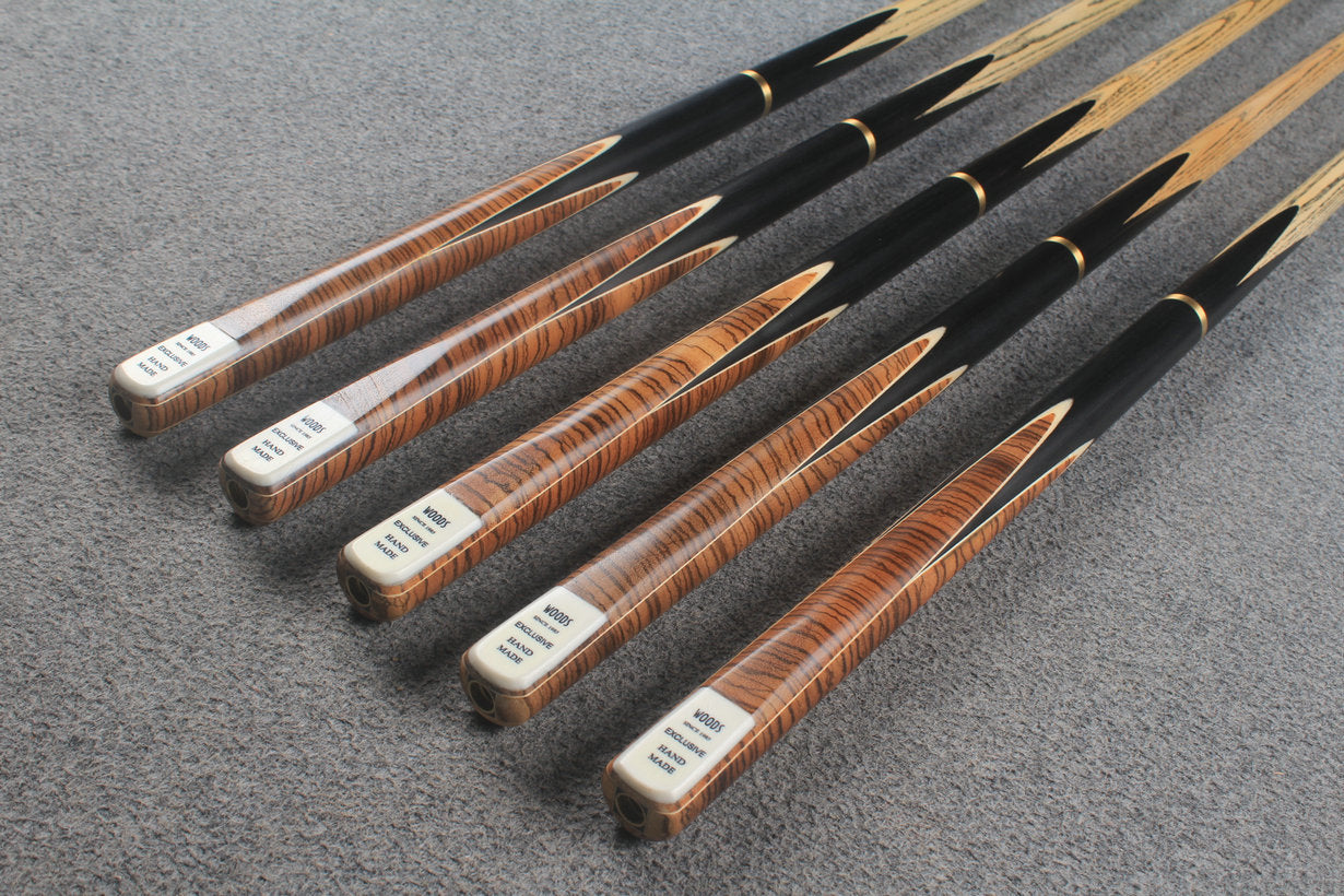 Exclusive 3/4 ash english pool cue #8850- #8854 WOODS CUES
