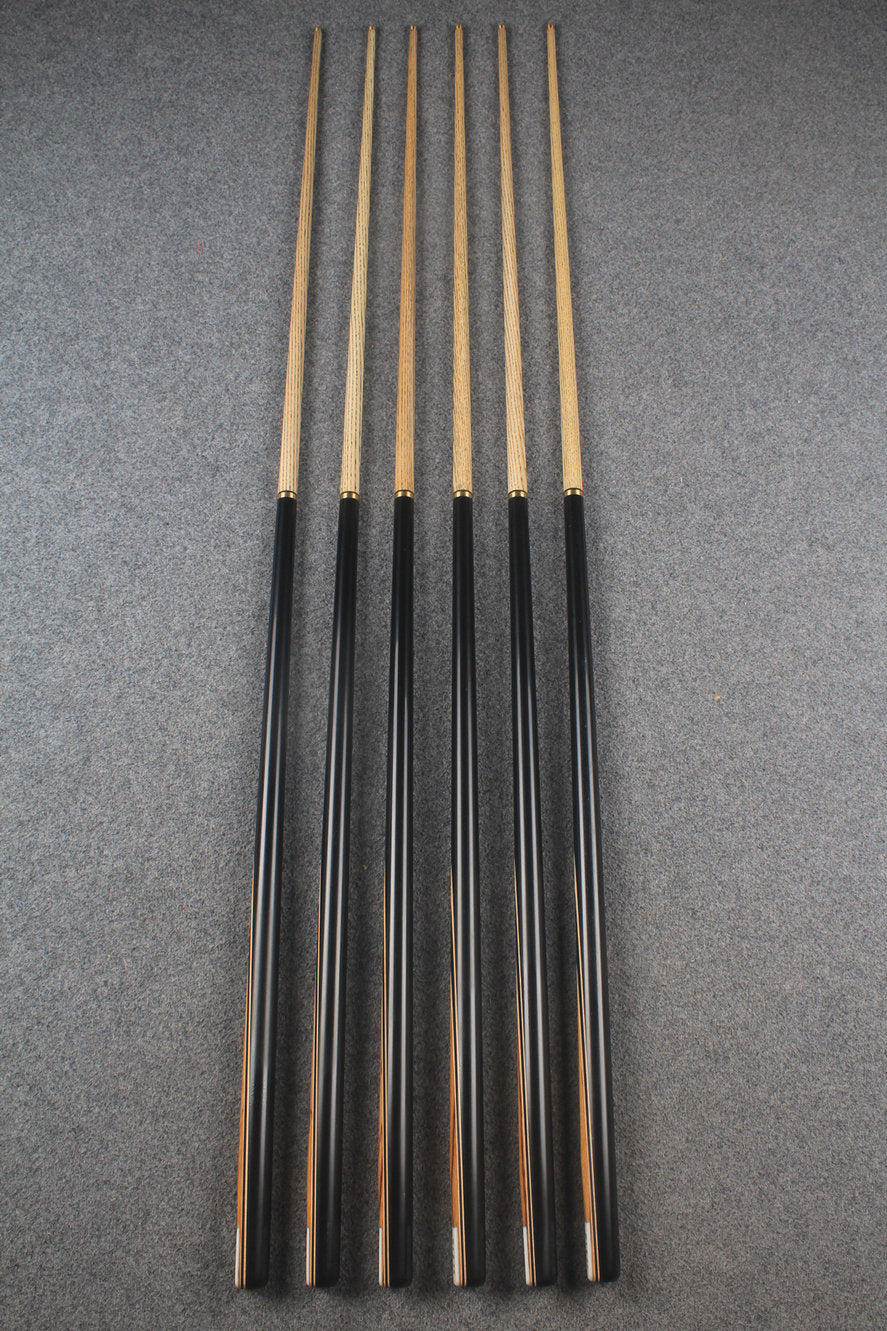 1/2 ash snooker cue #8864- #8869 WOODS CUES