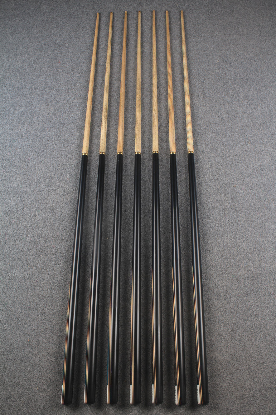 1/2 ash snooker cue #8870- #8876 WOODS CUES