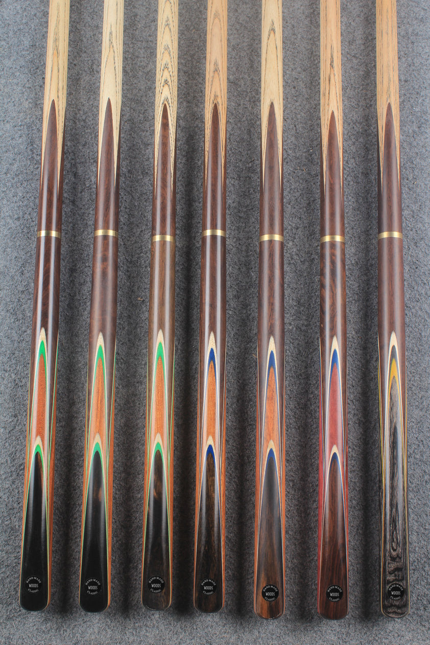 3/4 ash chinese 8 ball pool cue #9028 - #9034 WOODS CUES