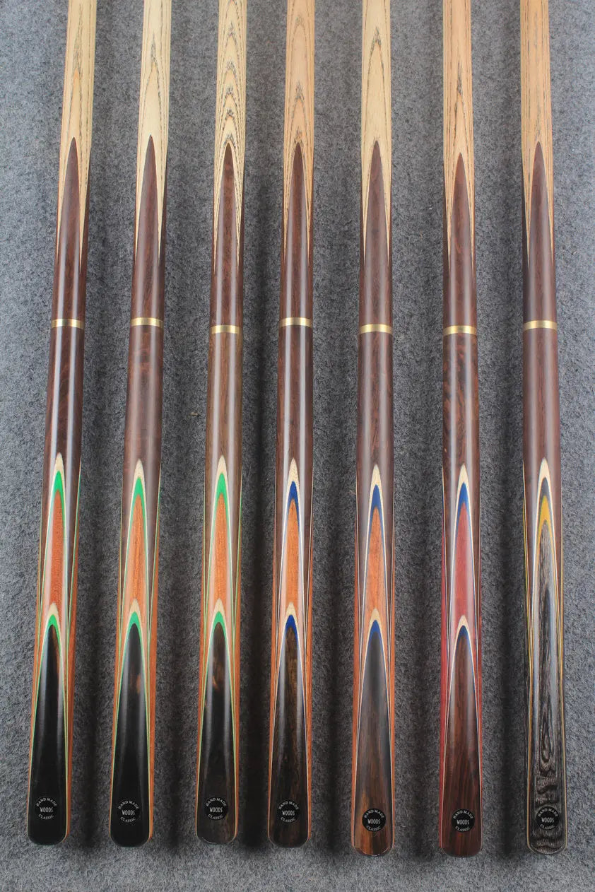 3/4 ash chinese 8 ball pool cue #9028 - #9034 WOODS CUES