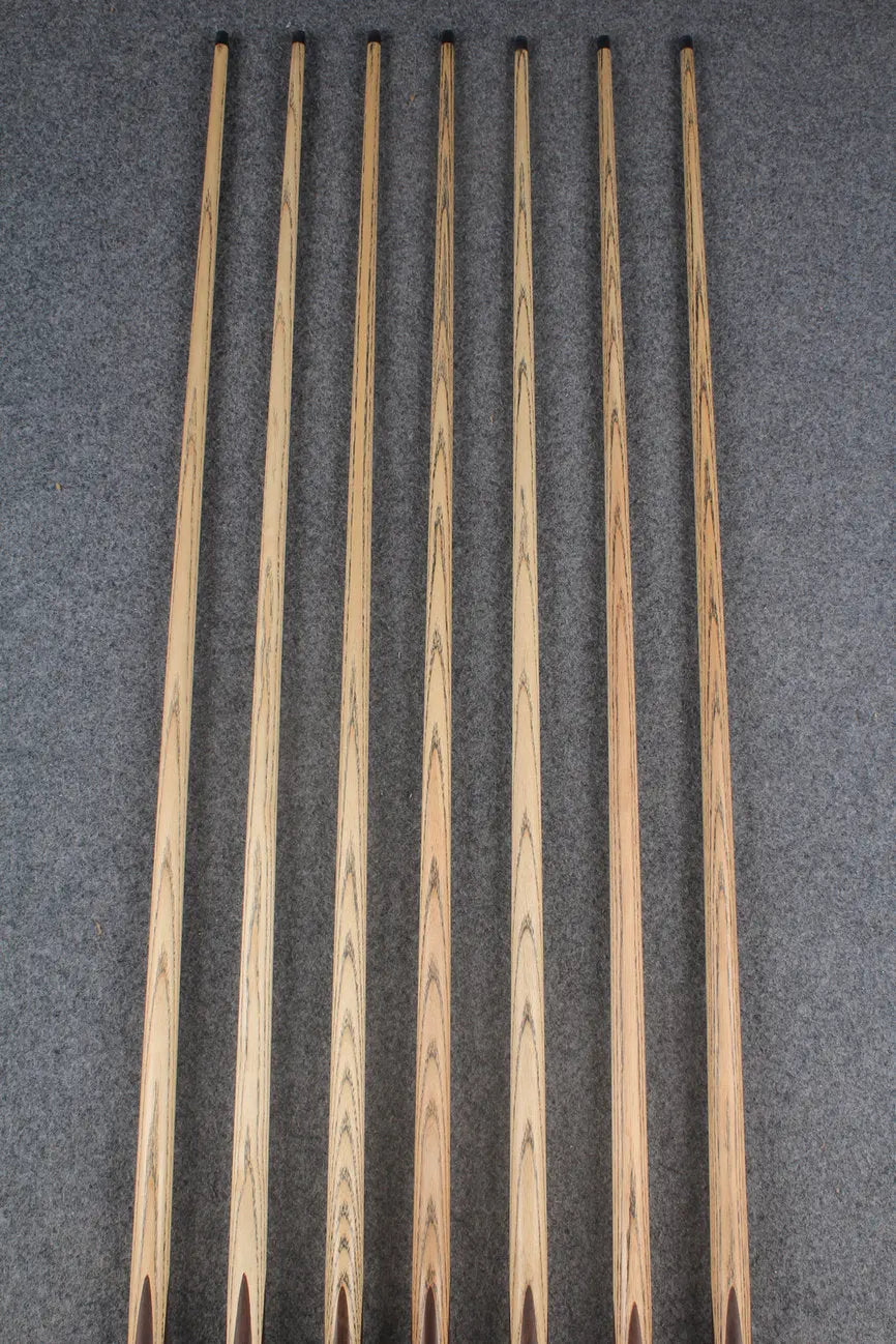 3/4 ash chinese 8 ball pool cue #9028 - #9034 WOODS CUES