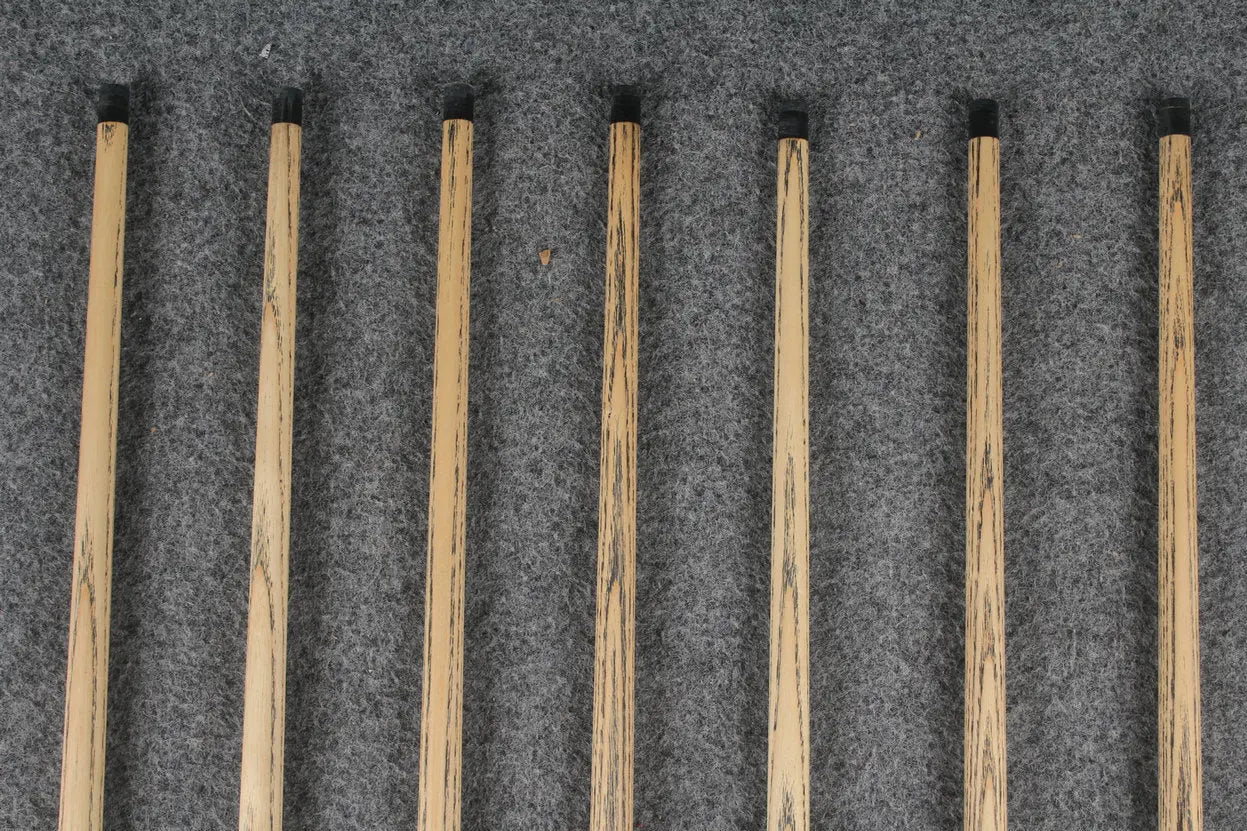 3/4 ash chinese 8 ball pool cue #9028 - #9034 WOODS CUES