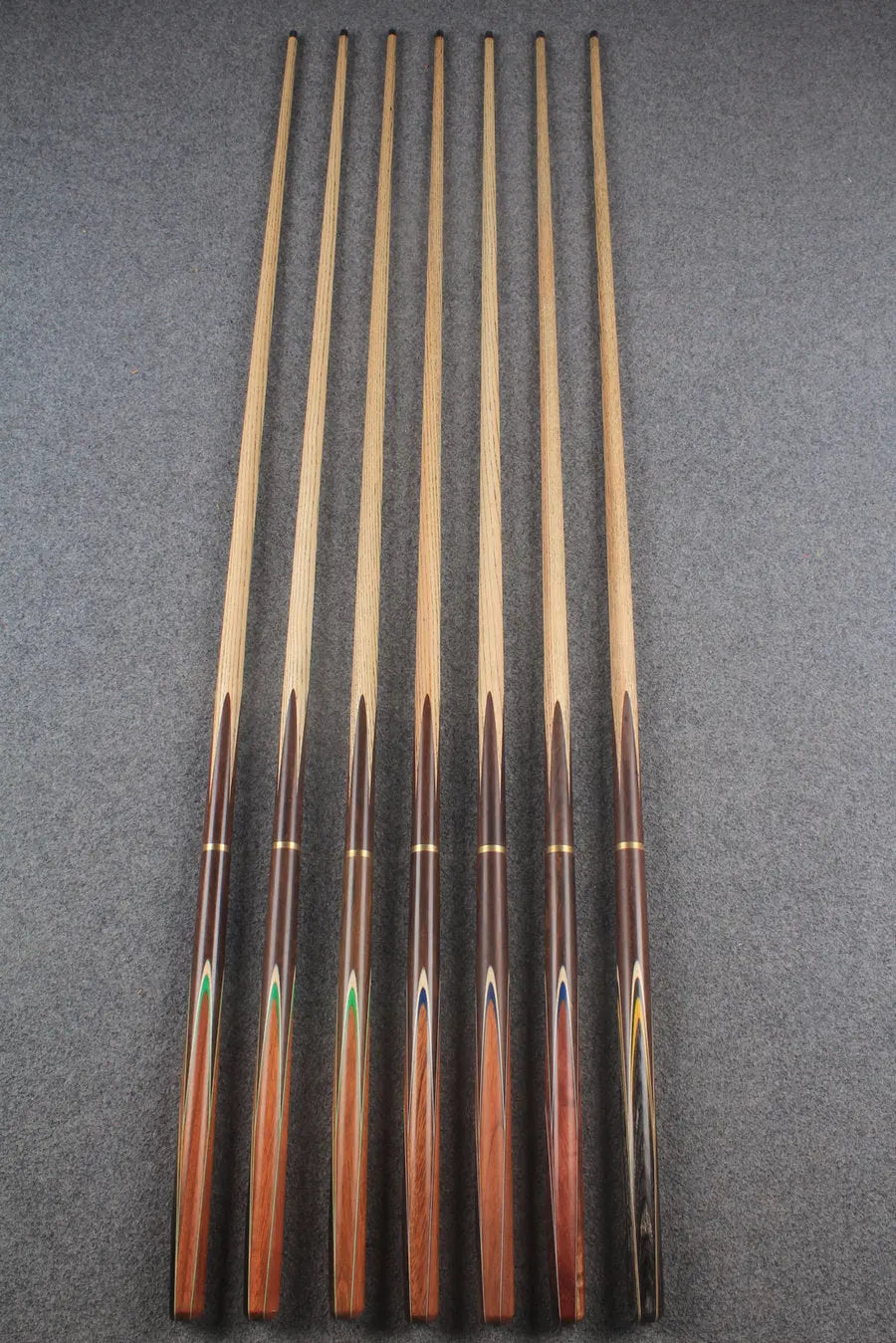 3/4 ash chinese 8 ball pool cue #9028 - #9034 WOODS CUES