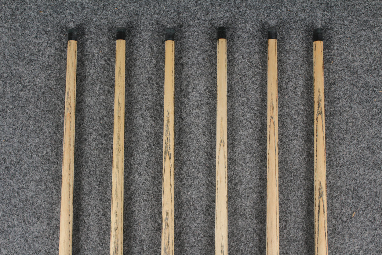 3/4 ash chinese 8 ball pool cue #9035 - #9040 WOODS CUES