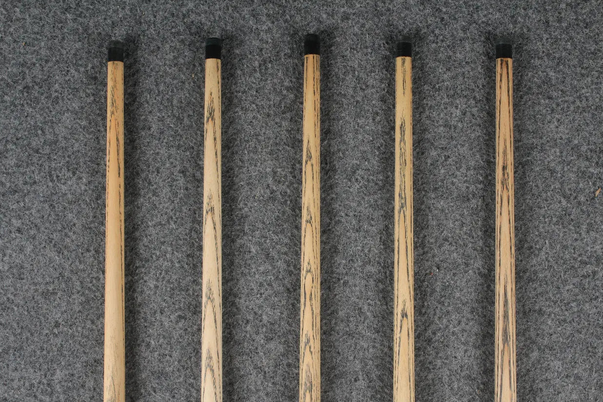 3/4 ash chinese 8 ball pool cue #9041 - #9045 WOODS CUES
