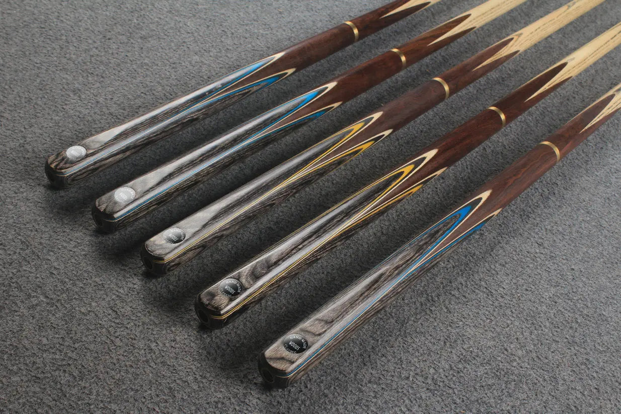 3/4 ash chinese 8 ball pool cue #9041 - #9045 WOODS CUES