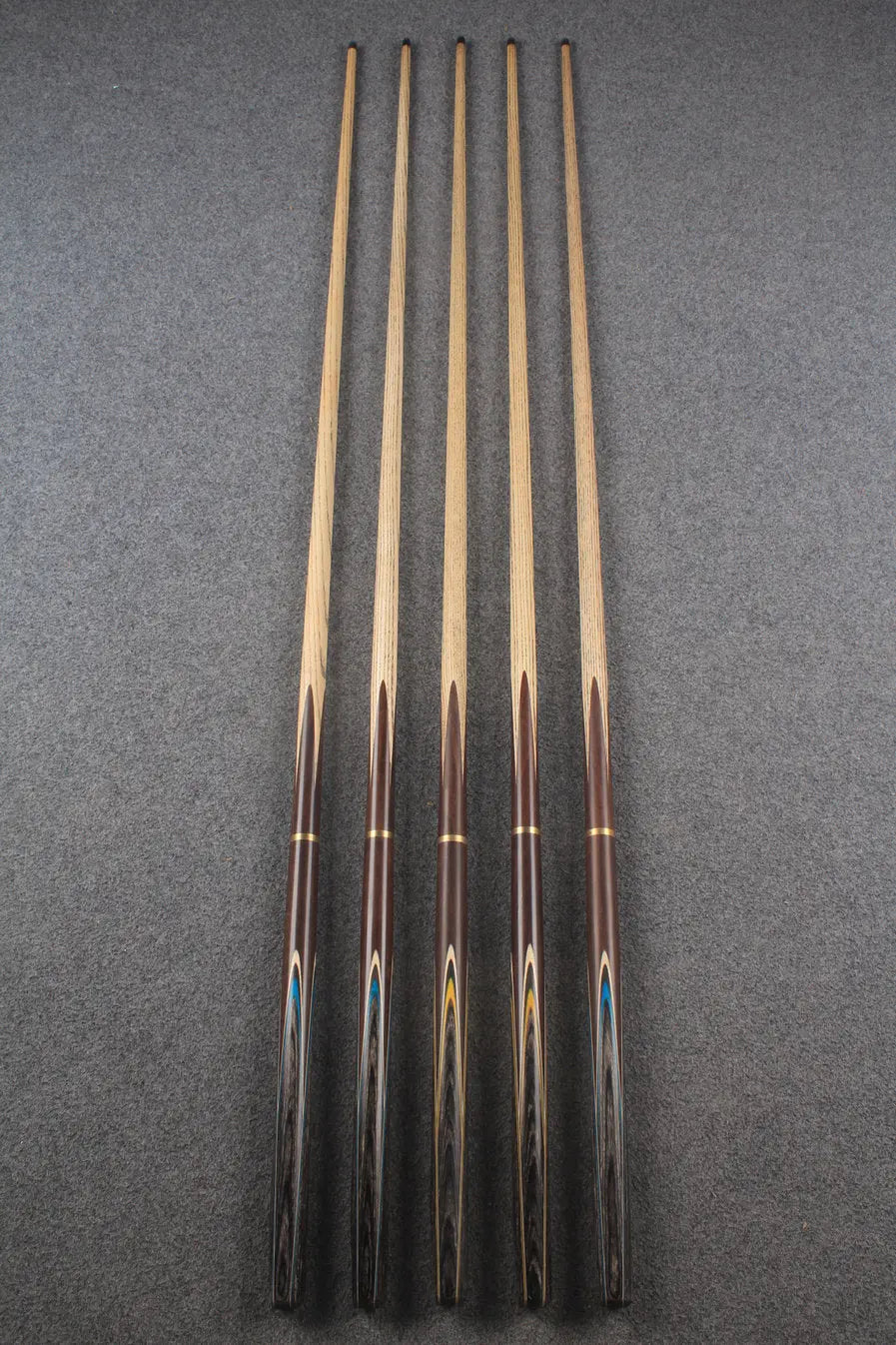 3/4 ash chinese 8 ball pool cue #9041 - #9045 WOODS CUES