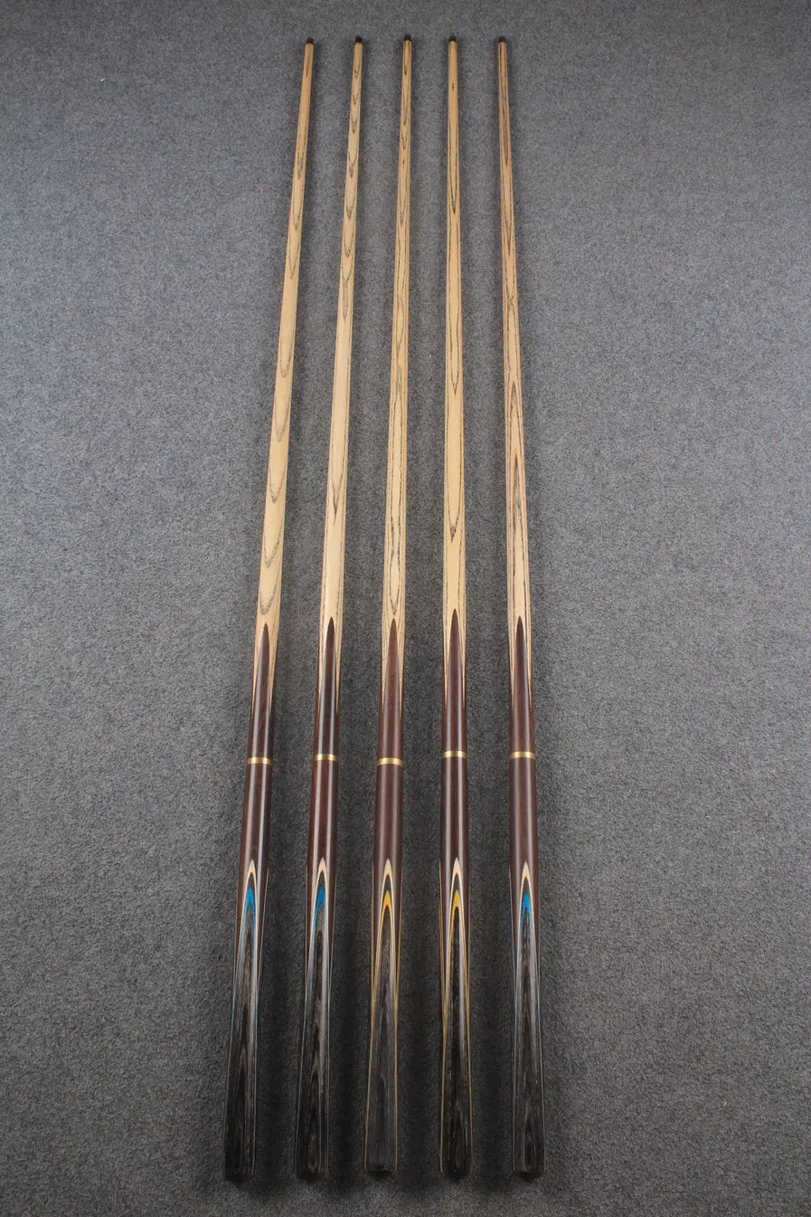 3/4 ash chinese 8 ball pool cue #9041 - #9045 WOODS CUES