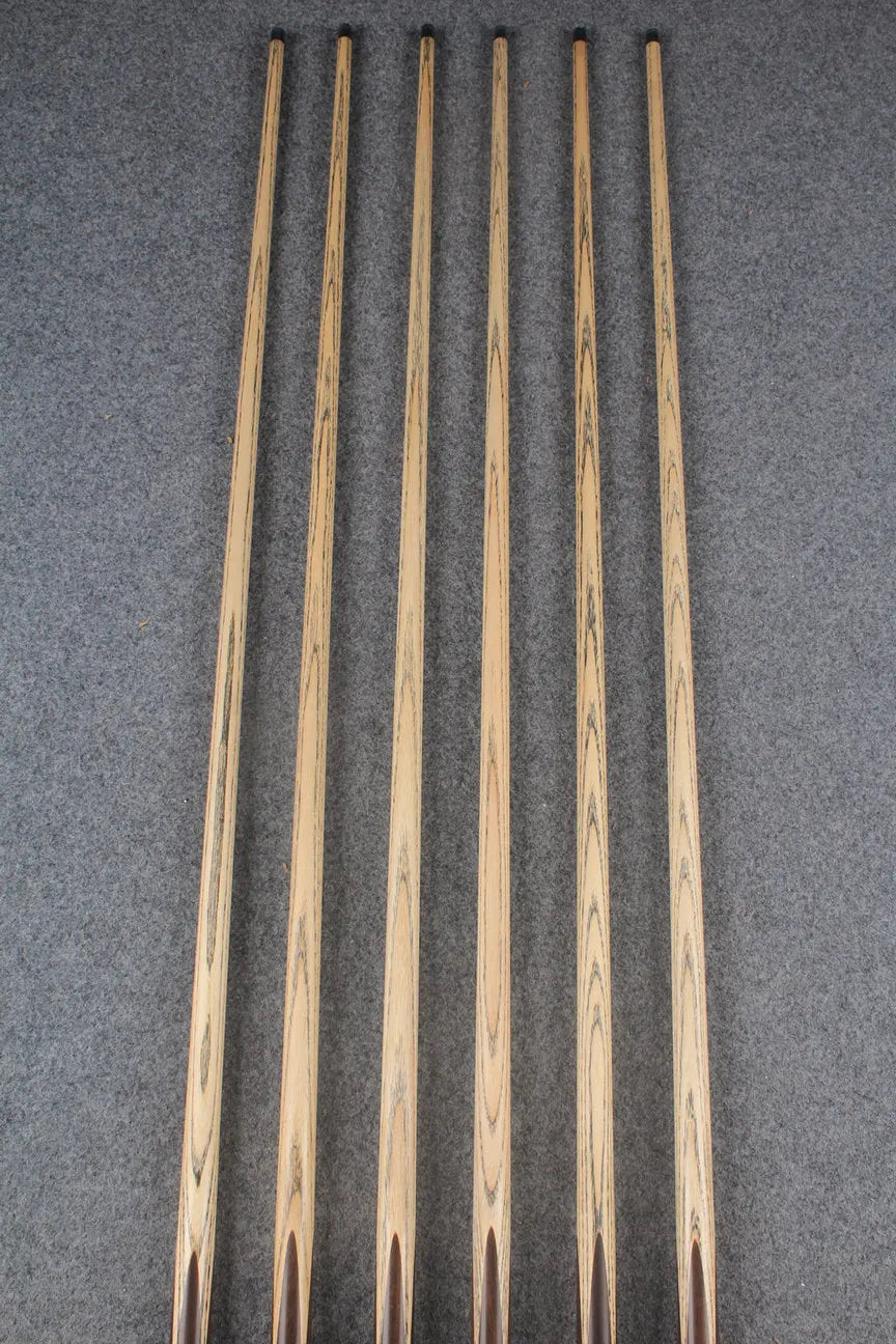 3/4 ash chinese 8 ball pool cue #9046 - #9051 WOODS CUES