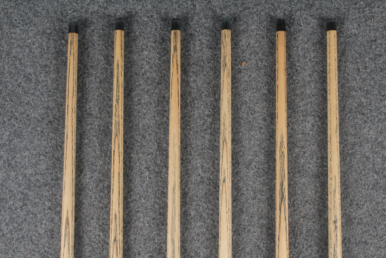 3/4 ash chinese 8 ball pool cue #9046 - #9051 WOODS CUES