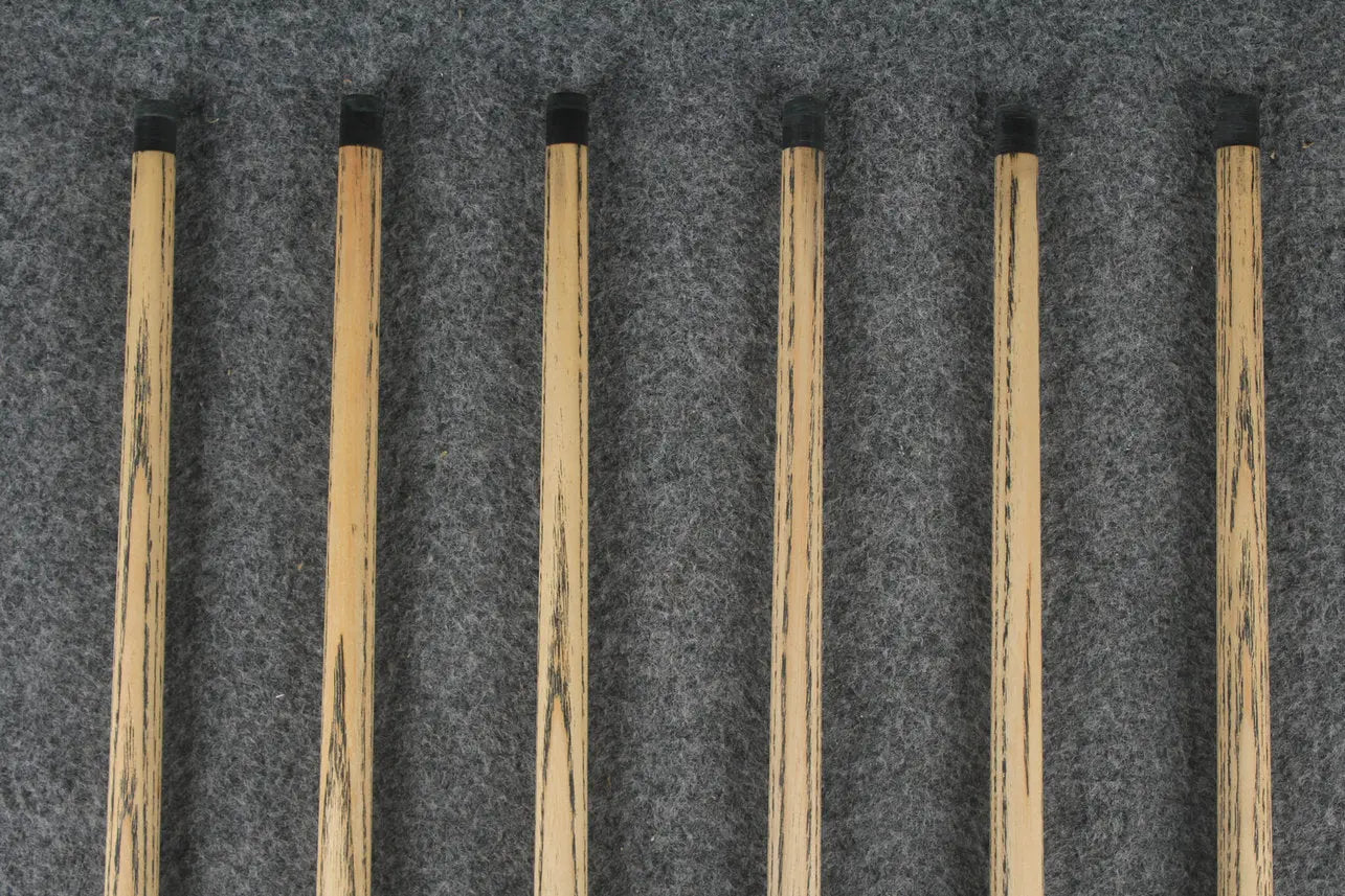 3/4 ash chinese 8 ball pool cue #9056 - #9061 WOODS CUES