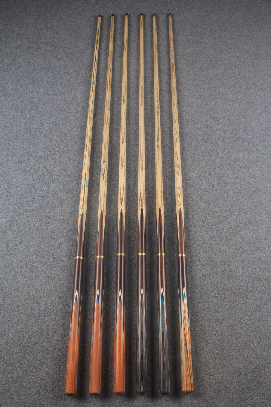 3/4 ash chinese 8 ball pool cue #9056 - #9061 WOODS CUES