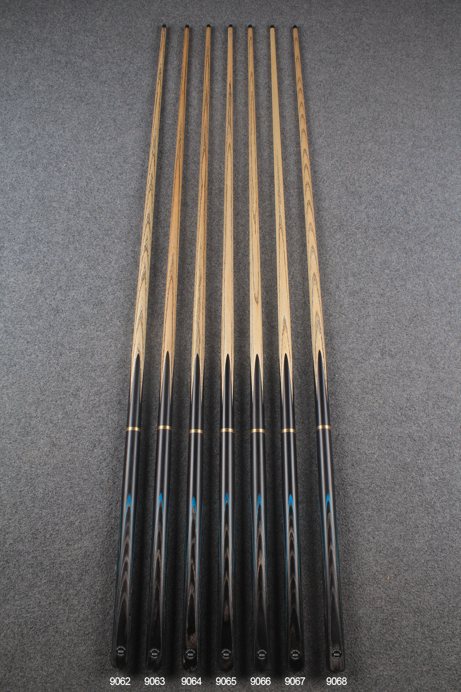 3/4 ash chinese 8 ball pool cue #9062 - #9068 WOODS CUES