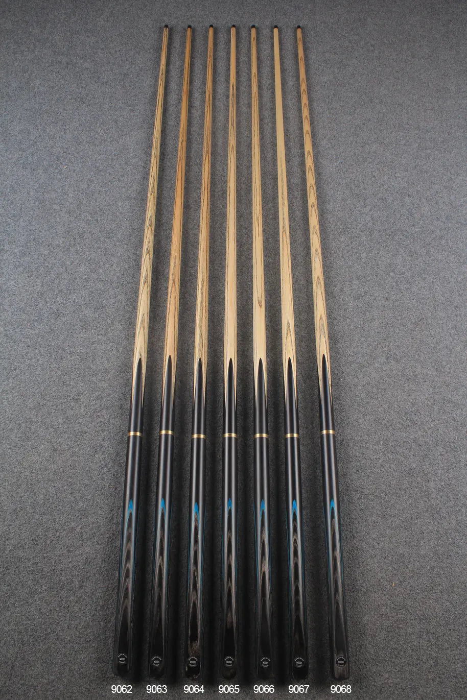 3/4 ash chinese 8 ball pool cue #9062 - #9068 WOODS CUES