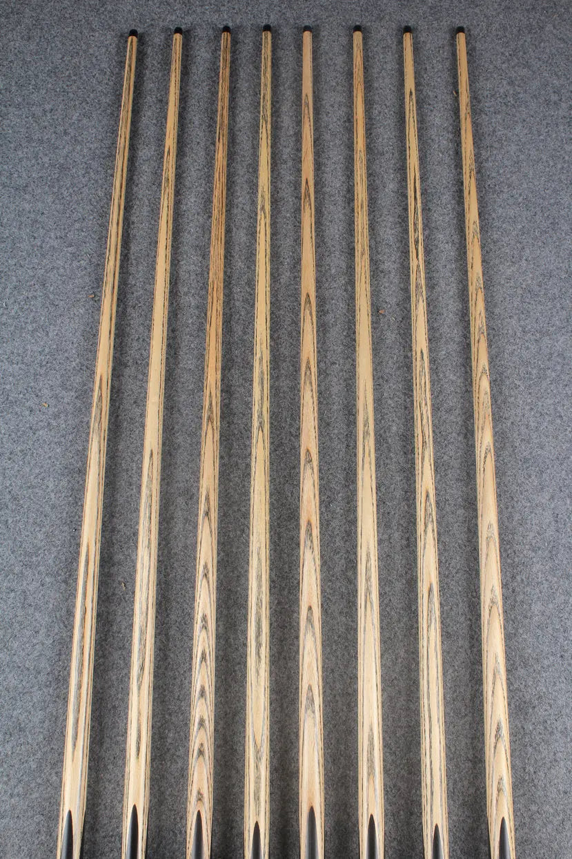 3/4 ash chinese 8 ball pool cue #9069 - #9076 WOODS CUES