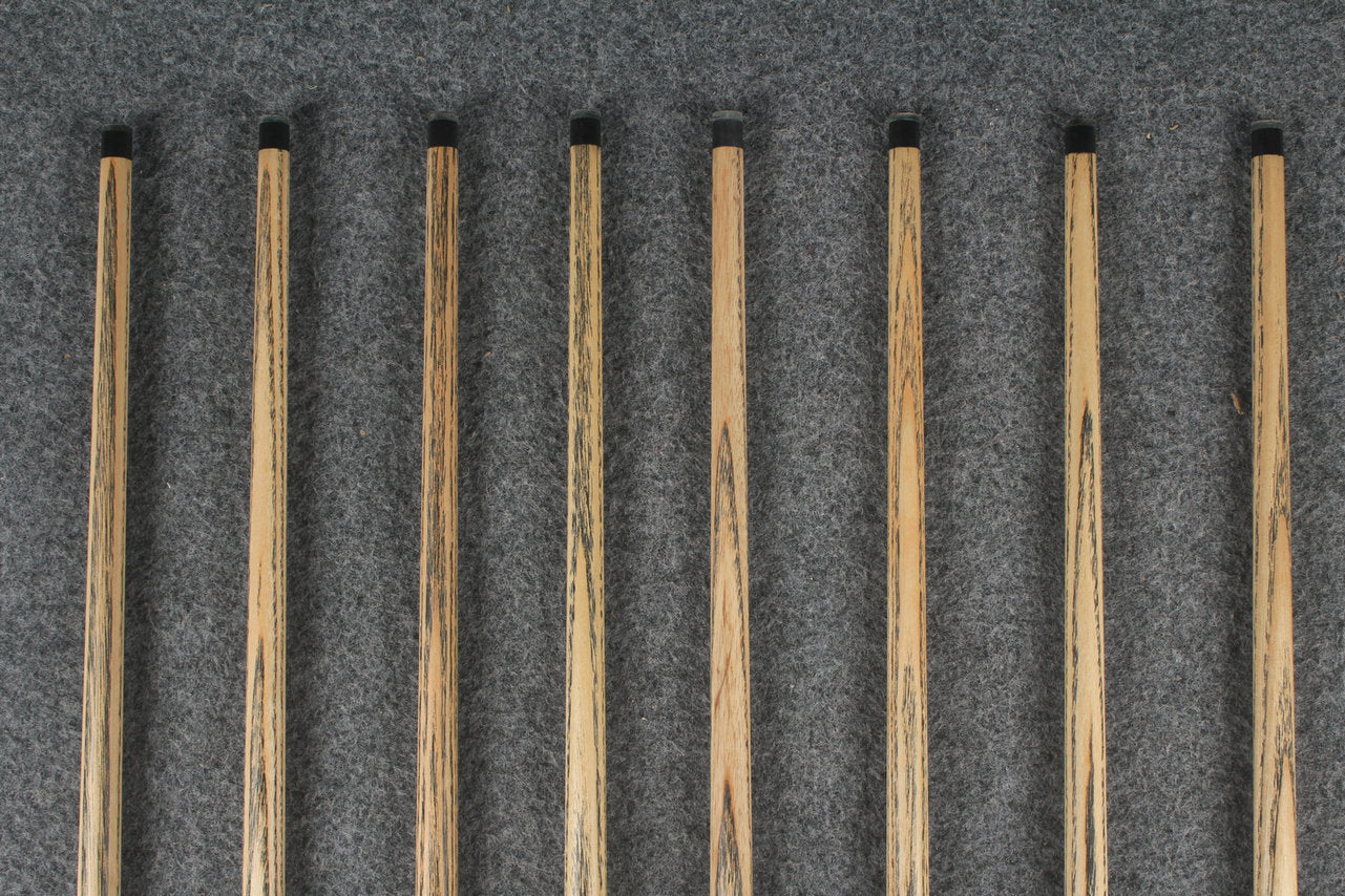 3/4 ash chinese 8 ball pool cue #9069 - #9076 WOODS CUES