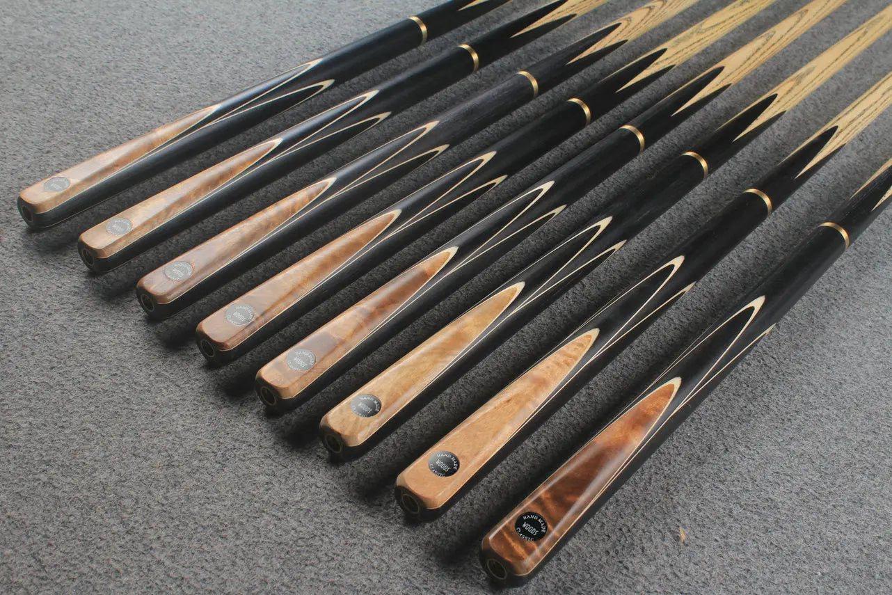 3/4 ash chinese 8 ball pool cue #9069 - #9076 WOODS CUES