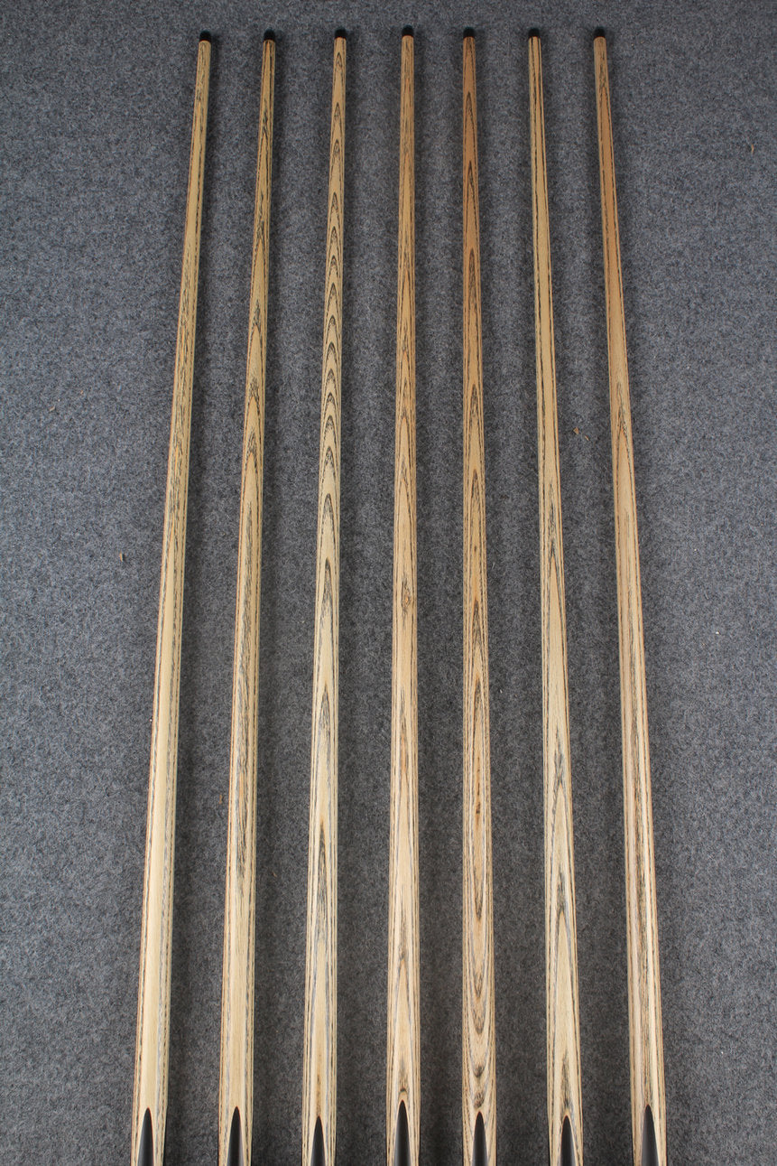 3/4 ash chinese 8 ball pool cue #9077 - #9083 WOODS CUES