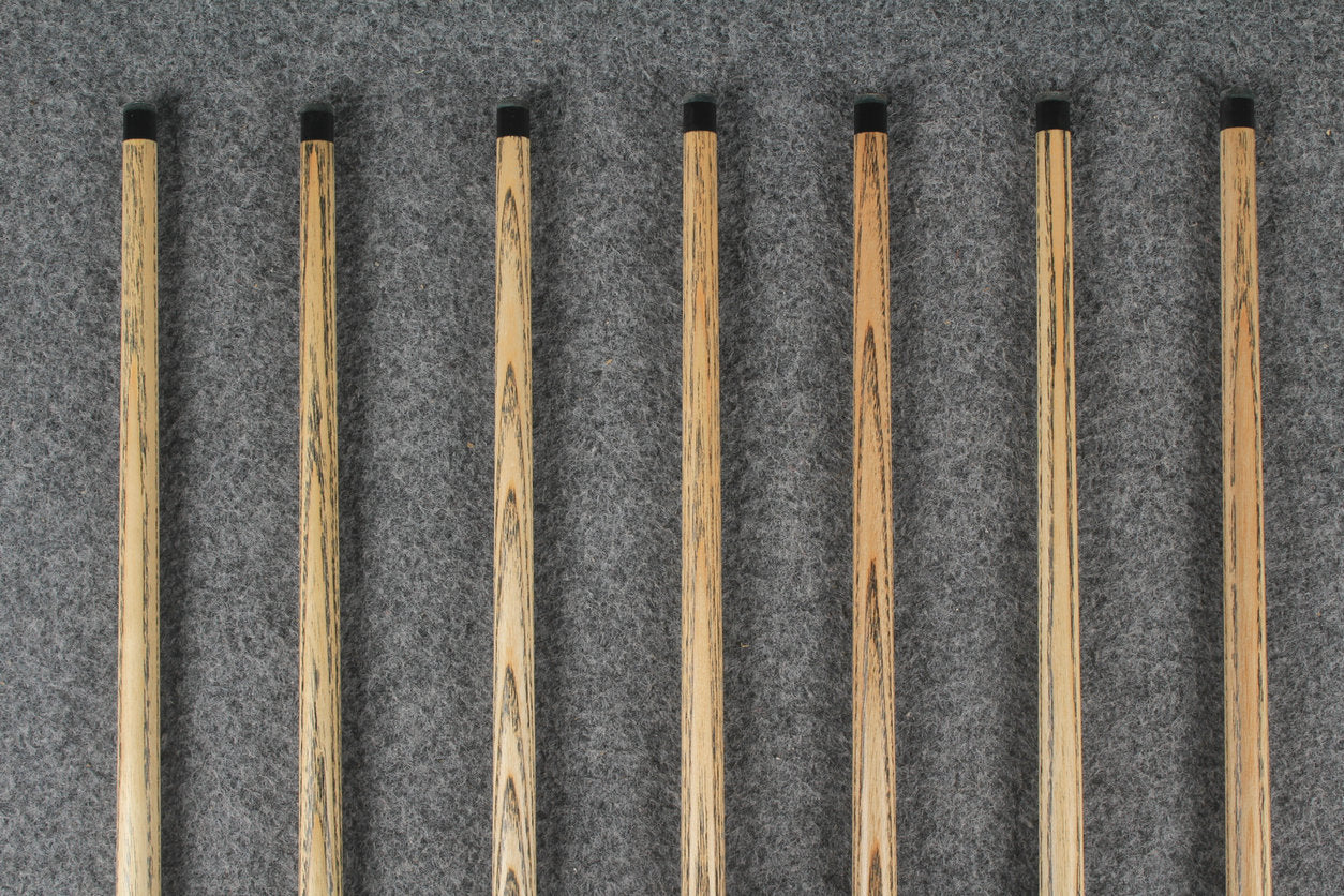 3/4 ash chinese 8 ball pool cue #9077 - #9083 WOODS CUES