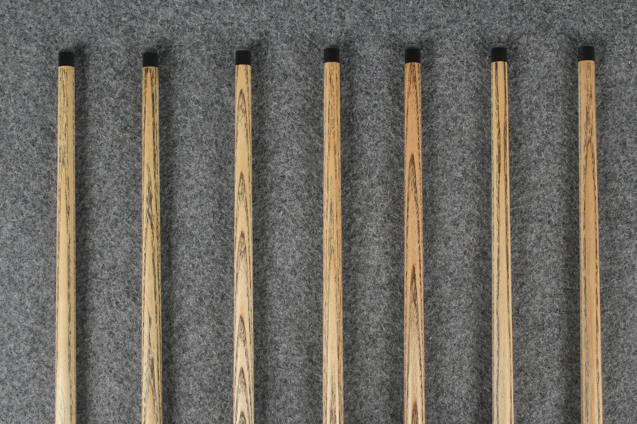 3/4 ash chinese 8 ball pool cue #9077 - #9083 WOODS CUES