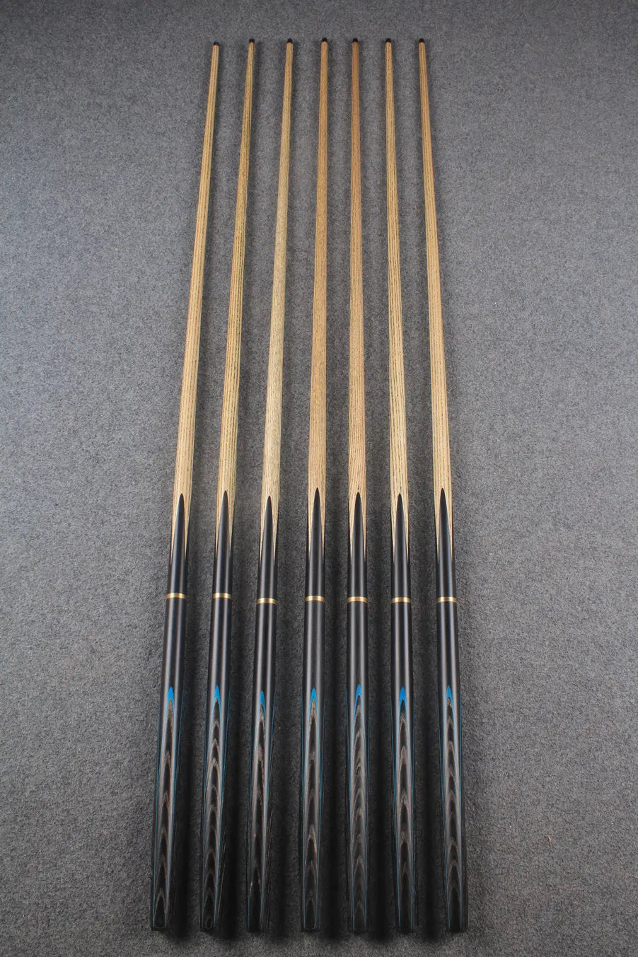 3/4 ash chinese 8 ball pool cue #9077 - #9083 WOODS CUES