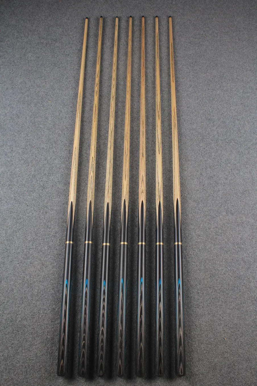 3/4 ash chinese 8 ball pool cue #9077 - #9083 WOODS CUES