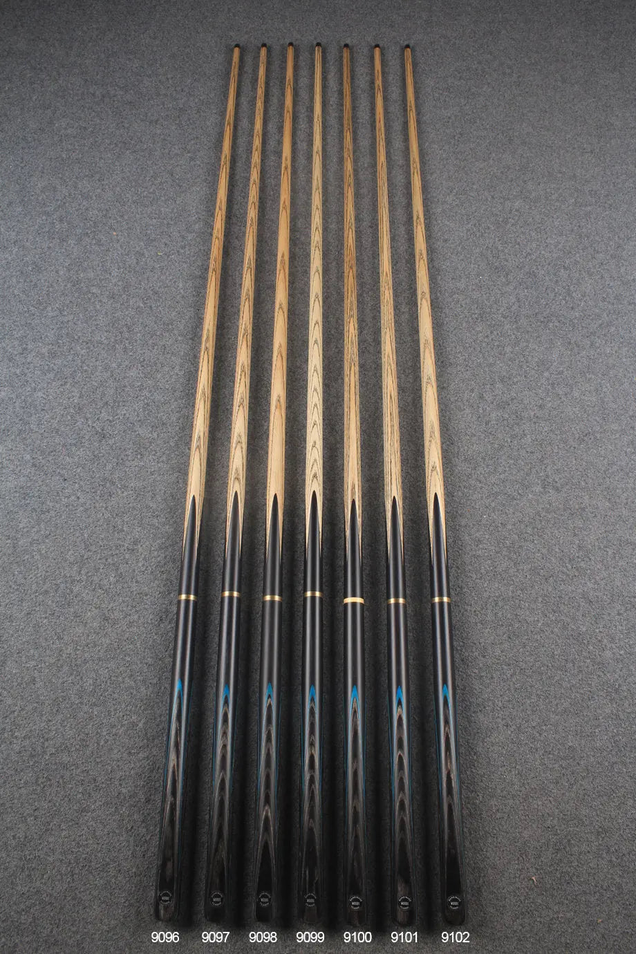 3/4 ash chinese 8 ball pool cue #9089 - #9095 WOODS CUES
