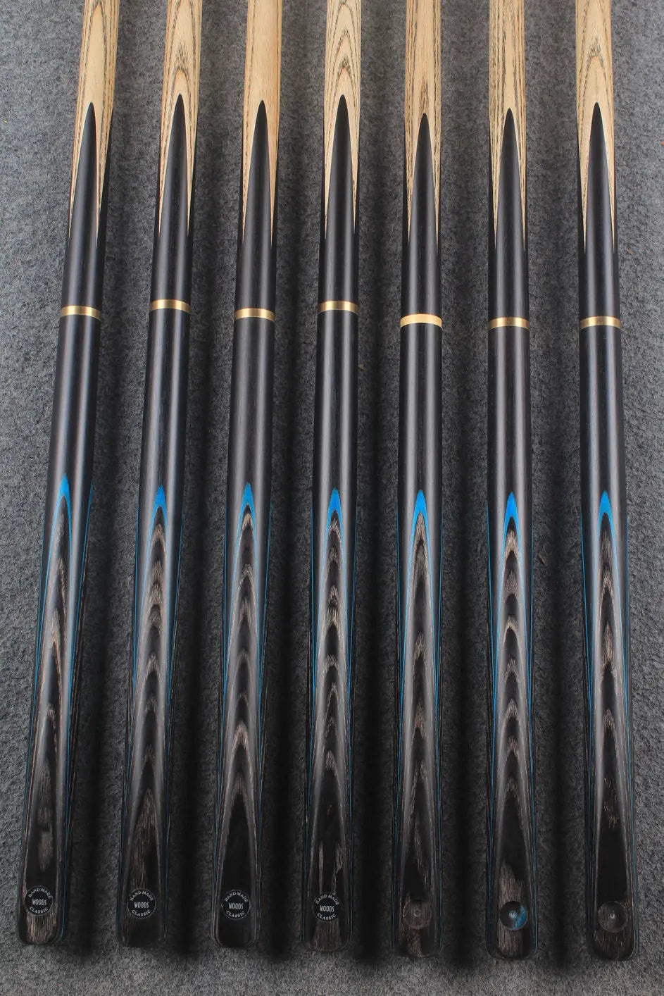 3/4 ash chinese 8 ball pool cue #9089 - #9095 WOODS CUES