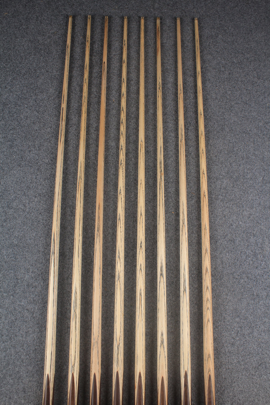3/4 ash snooker cue #9765 - #9772 WOODS CUES