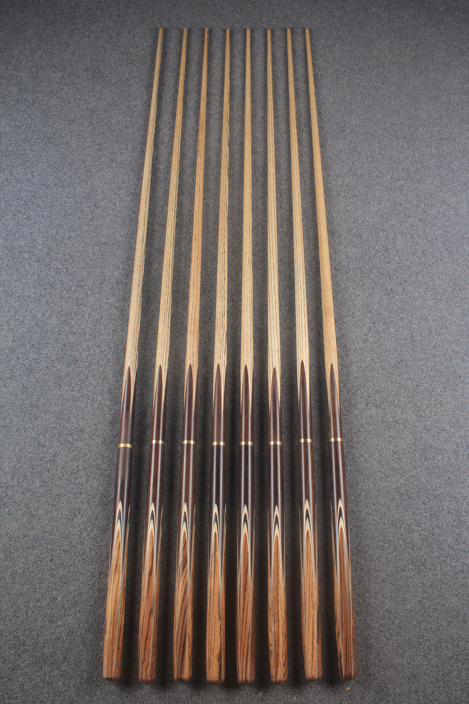 3/4 ash snooker cue #9765 - #9772 WOODS CUES
