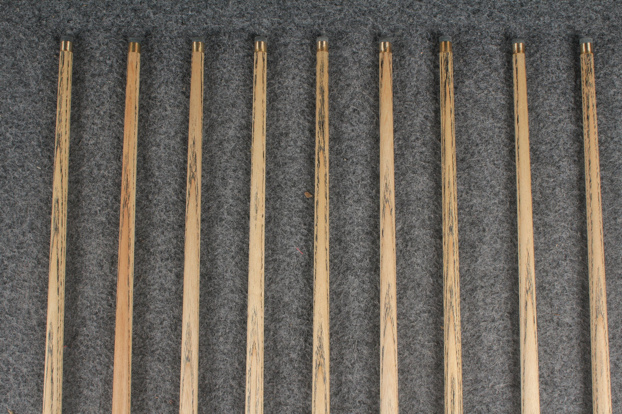 3/4 ash snooker cue #9773 - #9781 WOODS CUES
