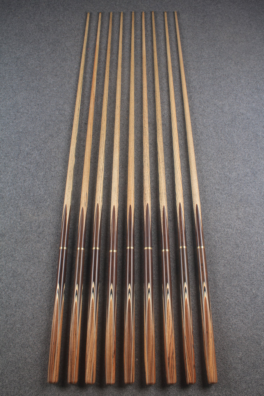 3/4 ash snooker cue #9773 - #9781 WOODS CUES