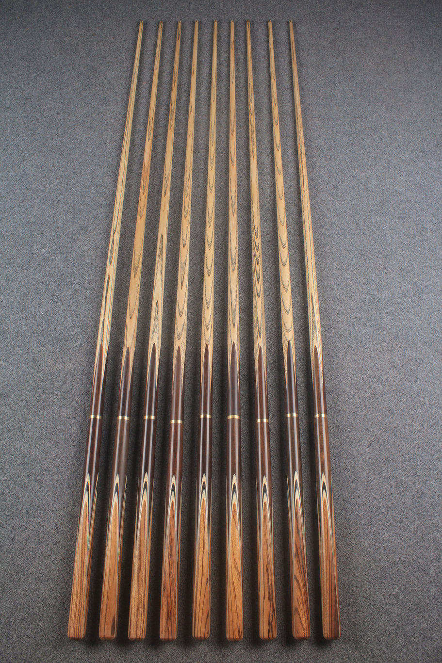 3/4 ash snooker cue #9773 - #9781 WOODS CUES