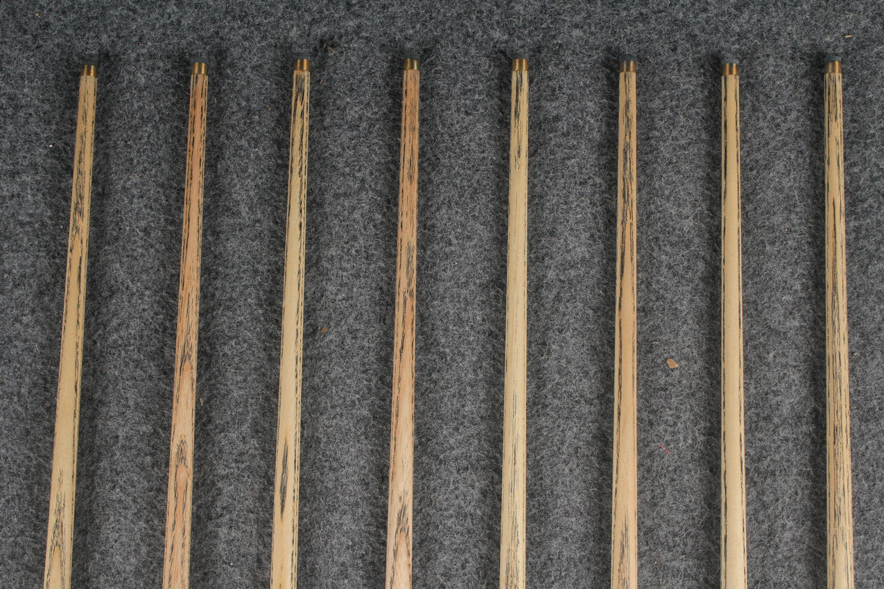 3/4 ash english pool cue #9782 - #9789 WOODS CUES