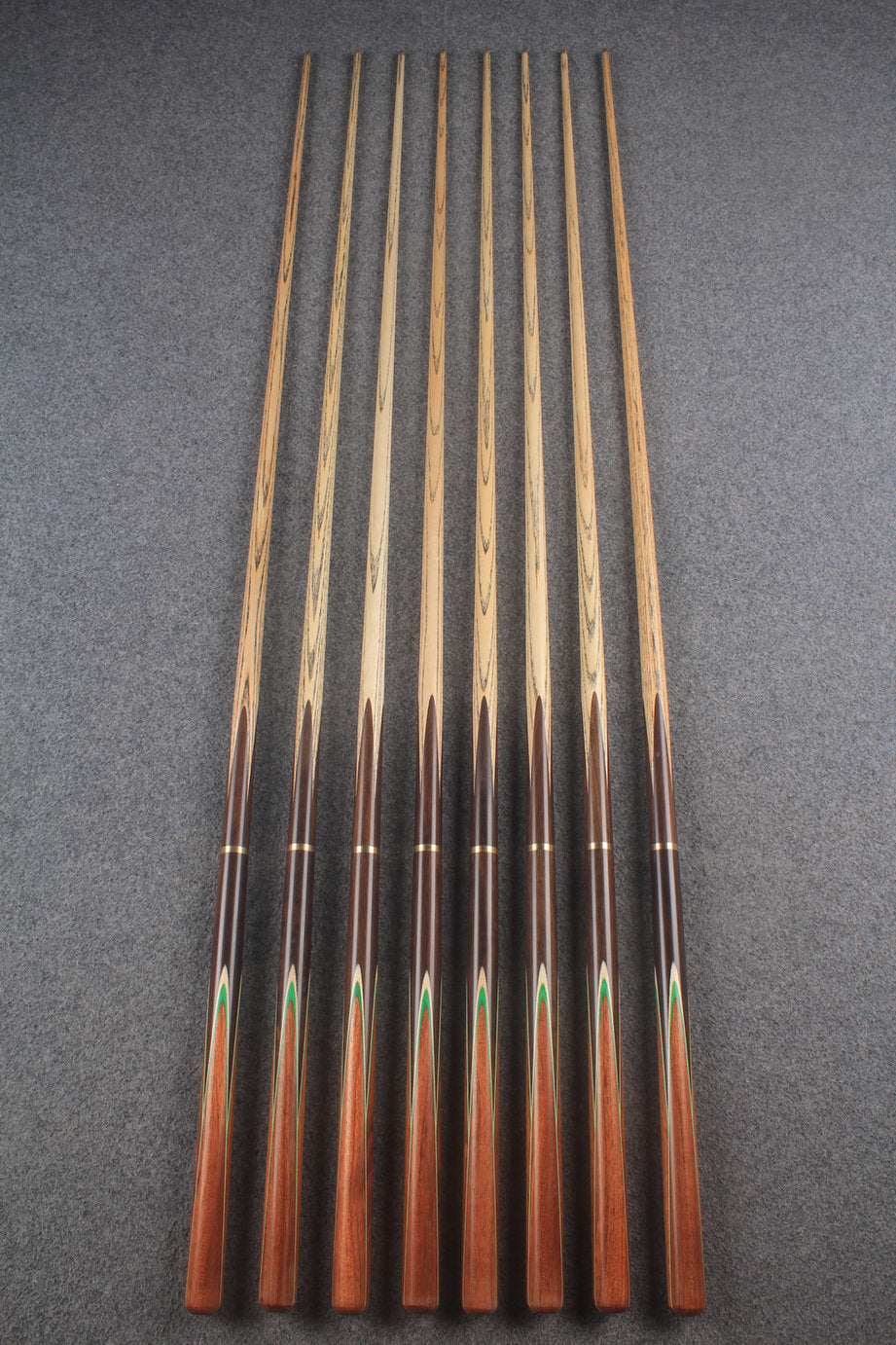 3/4 ash english pool cue #9790 - #9797 WOODS CUES