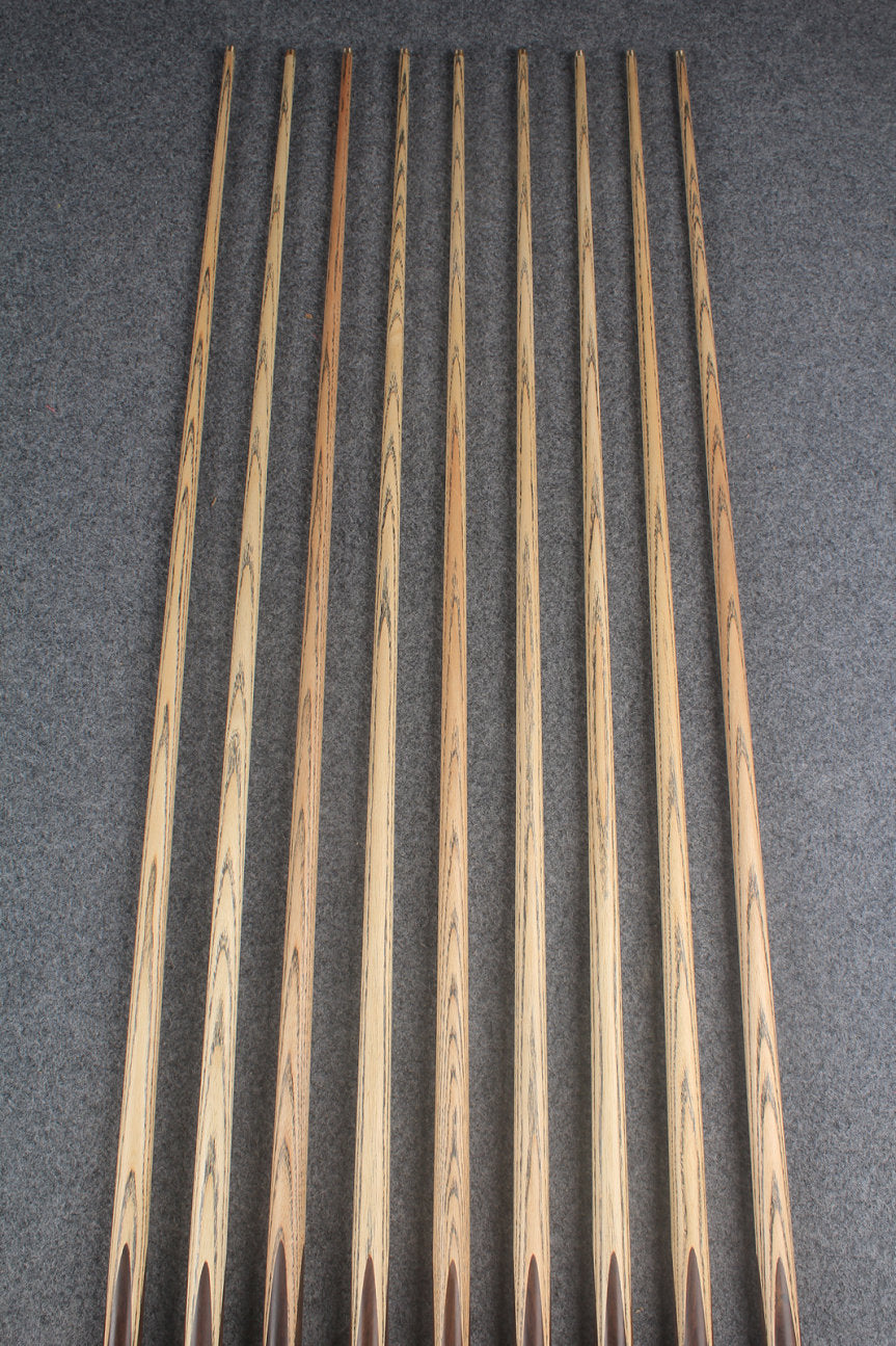 3/4 ash english pool cue #9798 - #9806 WOODS CUES