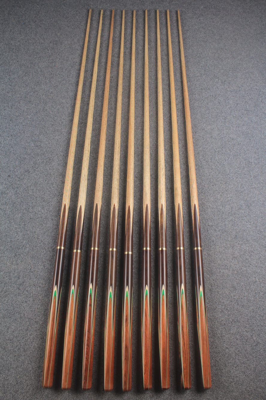 3/4 ash english pool cue #9798 - #9806