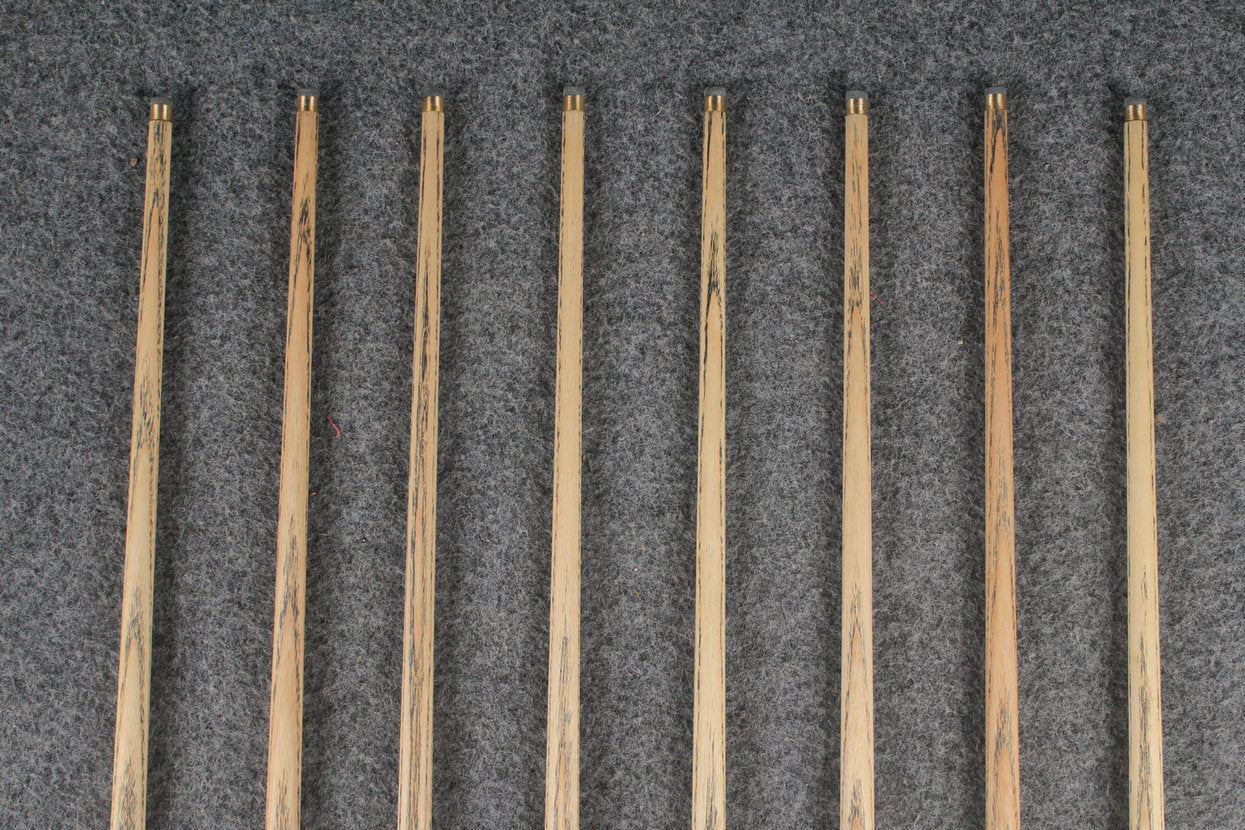 3/4 ash english pool cue #9807 - #9814 WOODS CUES