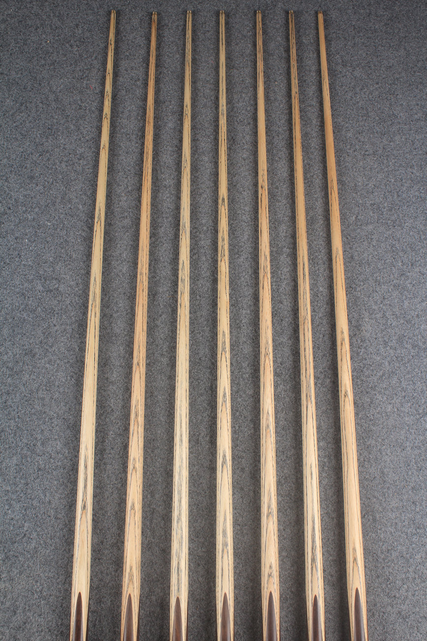 3/4 ash english pool cue #9815 - #9821 WOODS CUES
