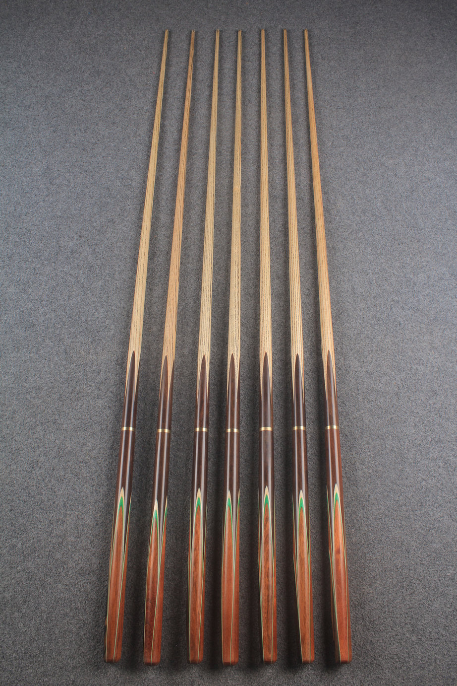 3/4 ash english pool cue #9815 - #9821 WOODS CUES