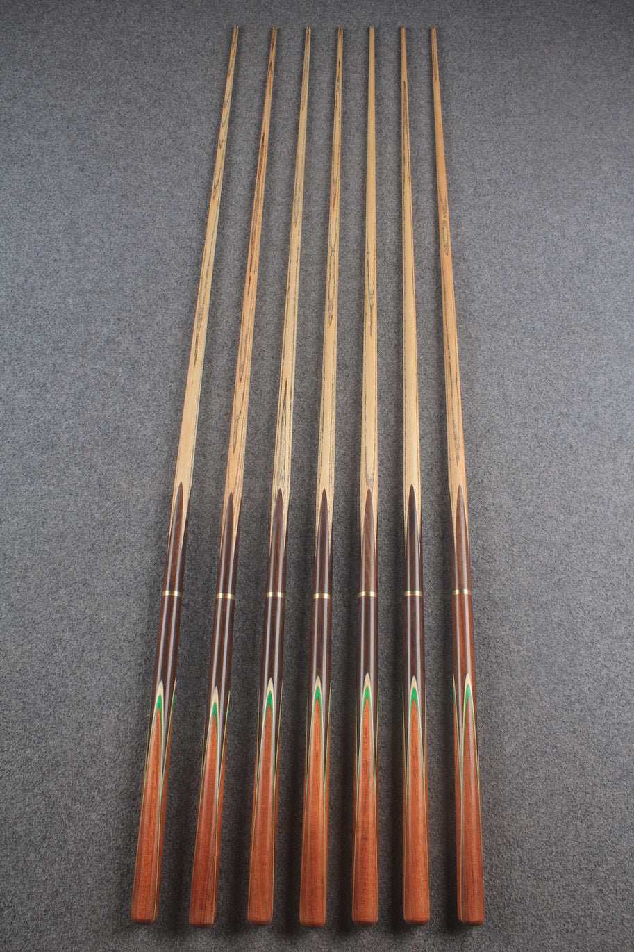3/4 ash english pool cue #9815 - #9821 WOODS CUES