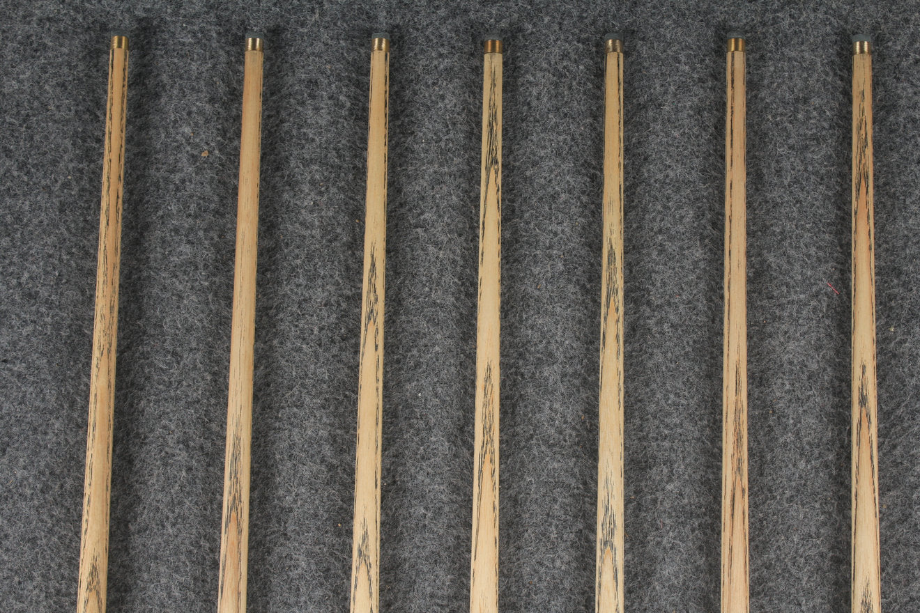 3/4 ash english pool cue #9822 - #9828 WOODS CUES