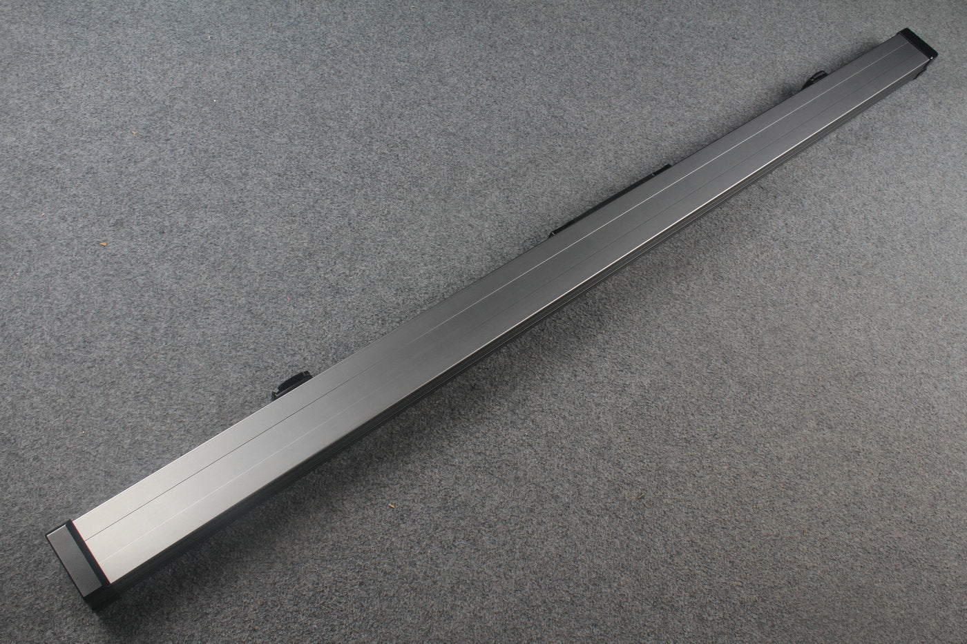 one piece strong aluminium lockable cue case – 2 Slots WOODS CUES