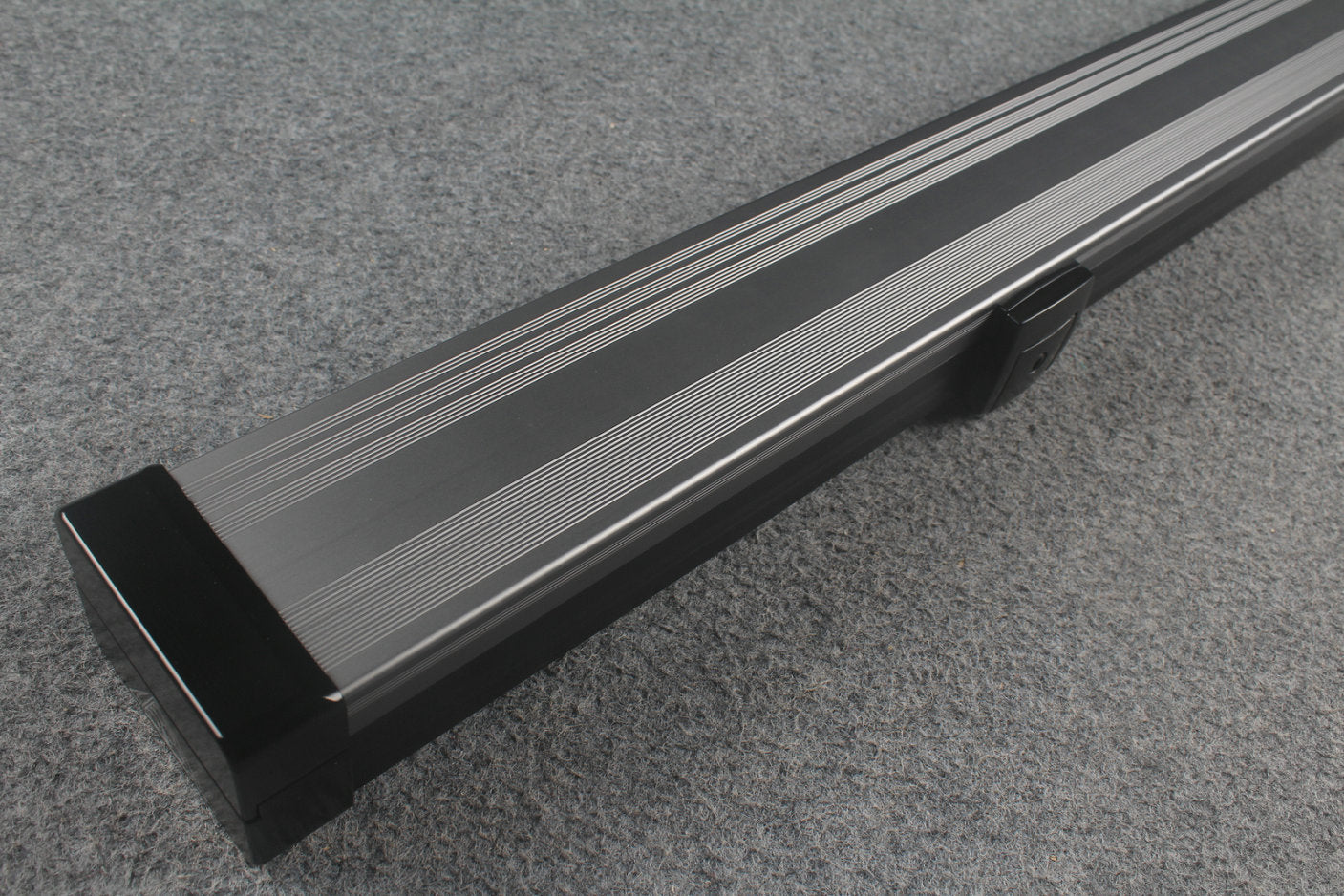 one piece strong aluminium lockable cue case – 2 Slots WOODS CUES