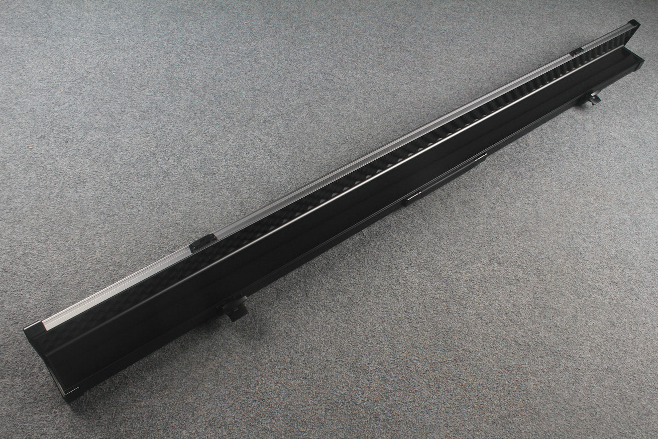 one piece strong aluminium lockable cue case – 2 Slots WOODS CUES